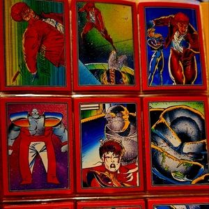 Vintage 1992 YOUNGBLOOD BY COMIC IMAGES. Cards 19-27 lot of 9 Rob Liefeld.